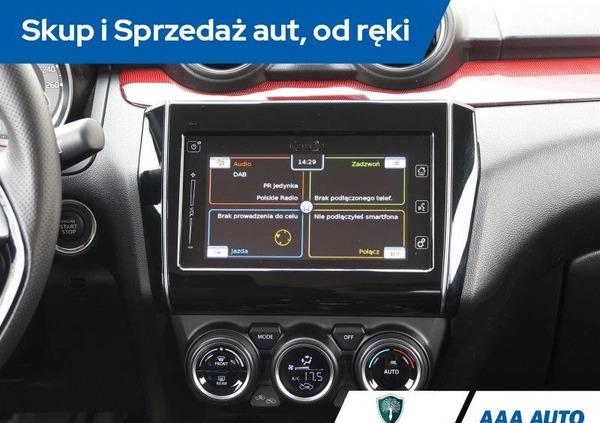 Suzuki Swift cena 71000 przebieg: 60990, rok produkcji 2019 z Jasień małe 379